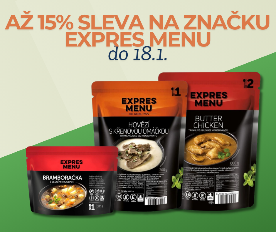 Sleva až 15 % na značku Expres Menu